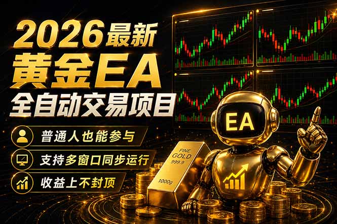 最新黄金EA量化赛道,全程自动执行,多窗口操作直接放大结果-熊猫博客