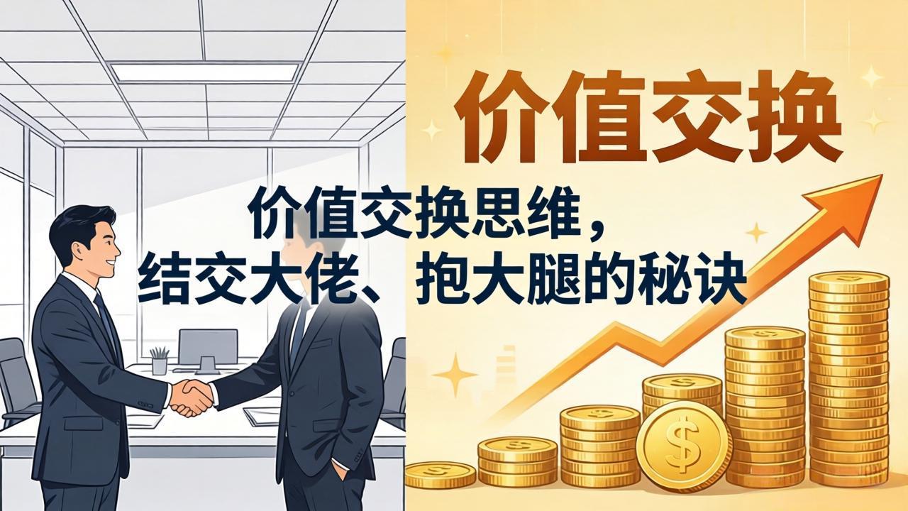 某付费文章:价值交换思维,结交大佬、抱大腿的秘诀-熊猫博客