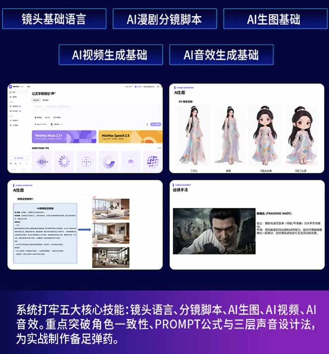 AI漫剧硬核课：巨日禄+豆包+即梦+可灵+Vidu+剪映：一套课玩转国产工具，低成本产出爆款漫剧-熊猫博客
