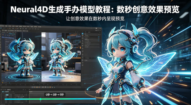 Neural4D生成手办模型教程,让创意效果在数秒内呈现预览-熊猫博客