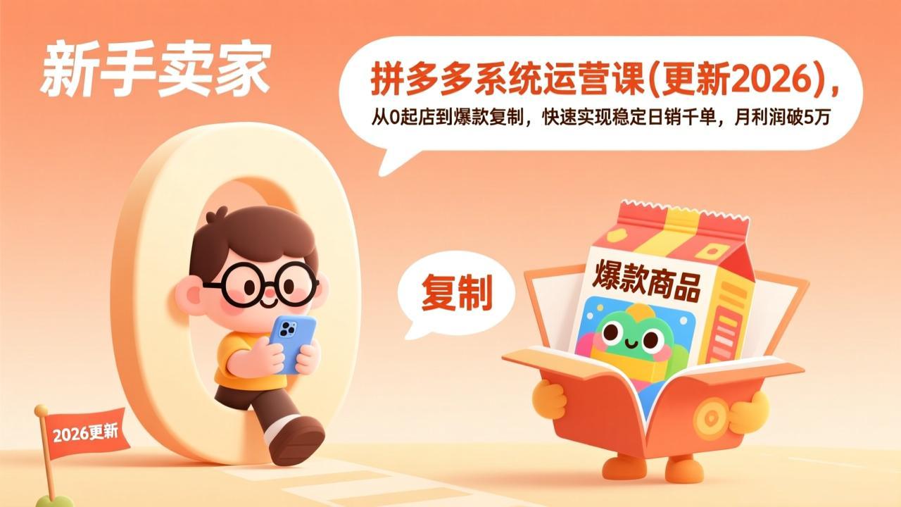 拼多多系统运营课(更新4月-熊猫博客
