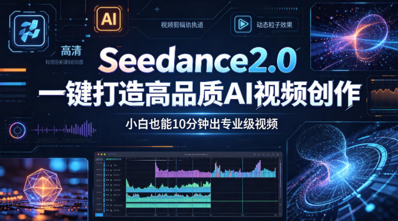 Seedance2.0一键打造高品质AI视频创作,小白也能10分钟出专业级视频-熊猫博客