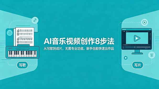 AI音乐视频创作8步法：从写歌到成片，无需专业功底，新手也能快速出作品-熊猫博客