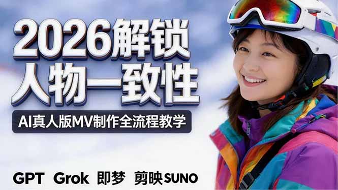 2026独创解锁人物一致性：AI真人版MV制作，不讲空话，不拼概念，全流程实操-熊猫博客