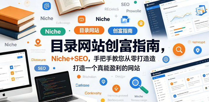 目录网站创富指南,Niche+SEO,手把手教您从零打造打造一个真能盈利的网站【原创双语字幕】-熊猫博客