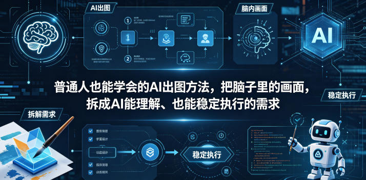 普通⼈也能学会的AI出图⽅法,把脑子里的画面,拆成AI能理解、也能稳定执行的需求【文档】-熊猫博客