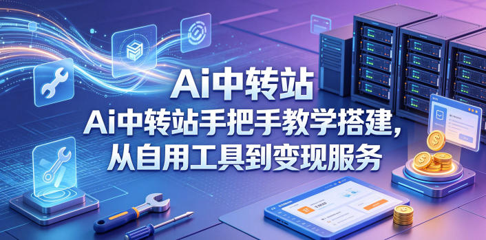 Ai中转站手把手教学搭建,从自用工具到变现服务-熊猫博客