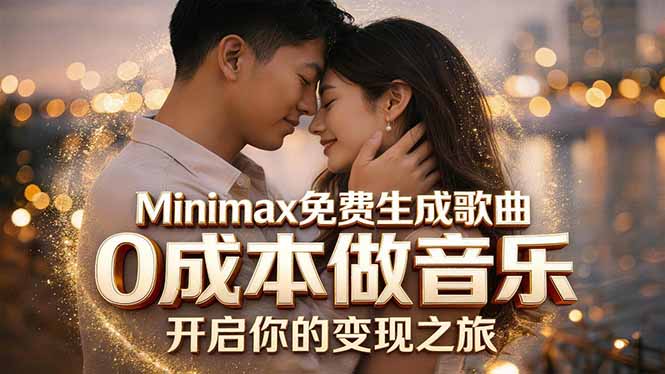 Minimax免费生成歌曲实测！0成本做音乐，说唱流行Lofi一键生成-熊猫博客
