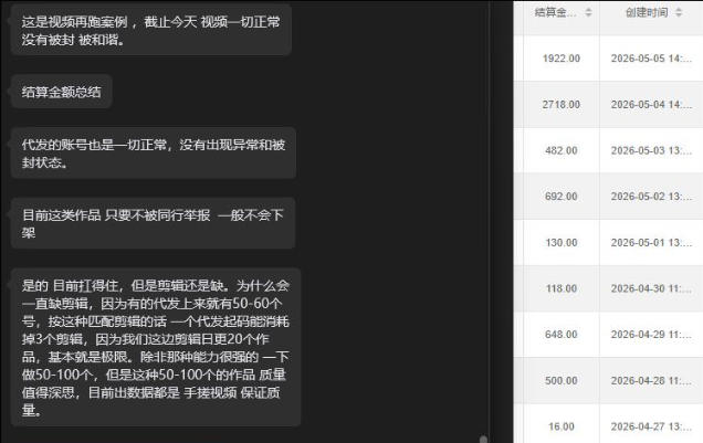 【团长合作2.0】视频矩阵项目_招发手矩阵+剪辑师,共赢项目【揭秘】-熊猫博客